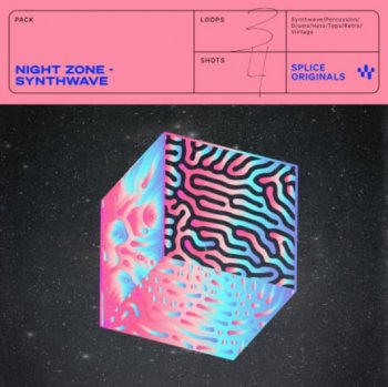 Сэмплы Splice Originals Night Zone Synthwave